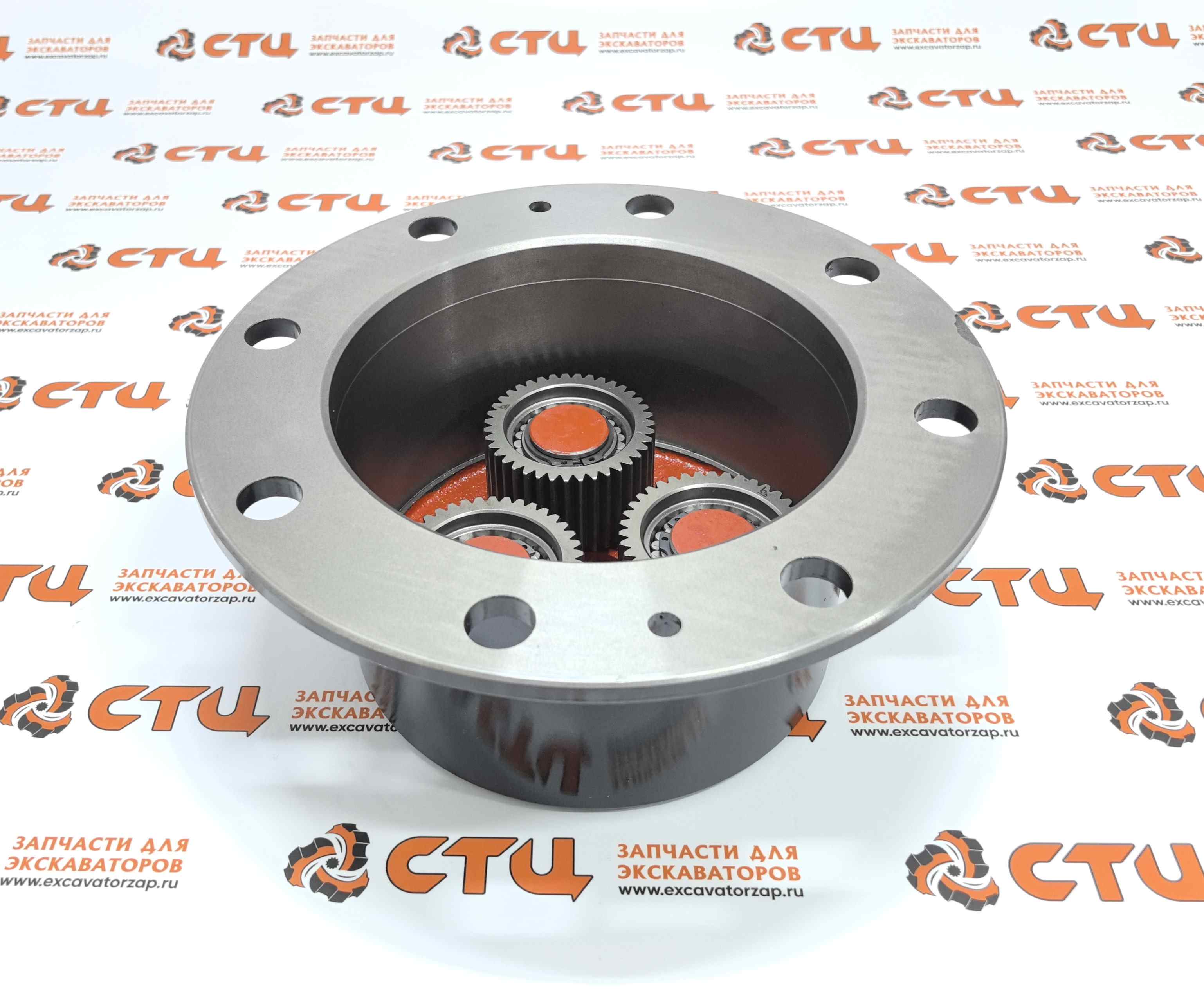 Корпус редуктора 4475.204.043, 4475204043, 4475-204-043 переднего моста экскаватора погрузчика Hidromek 102