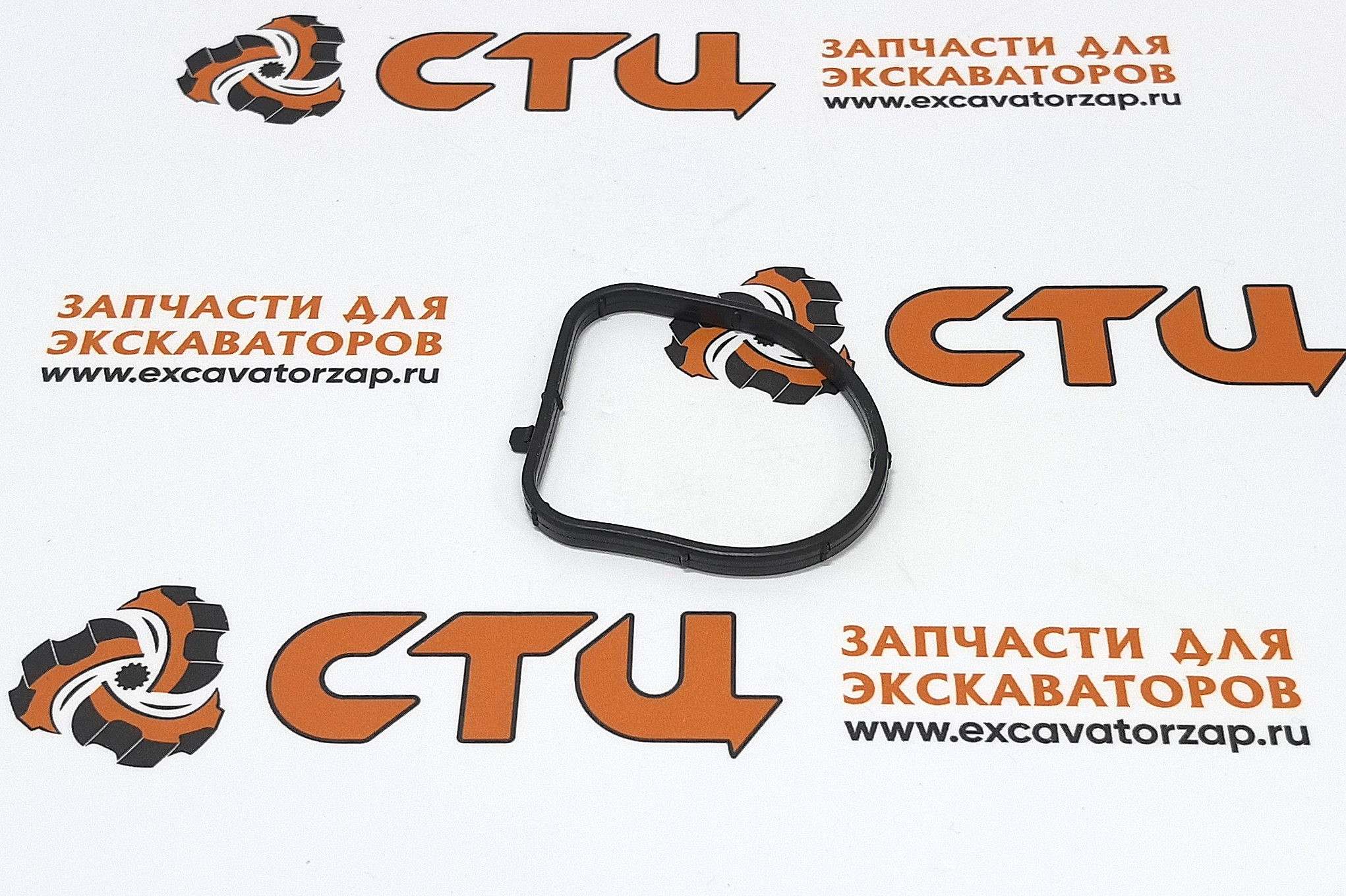 Прокладка термостата 281-8744, 2818744 двигателя CAT C4.4  (для термостатов 367-1817, 3671817 и 417-7782, 4177782)