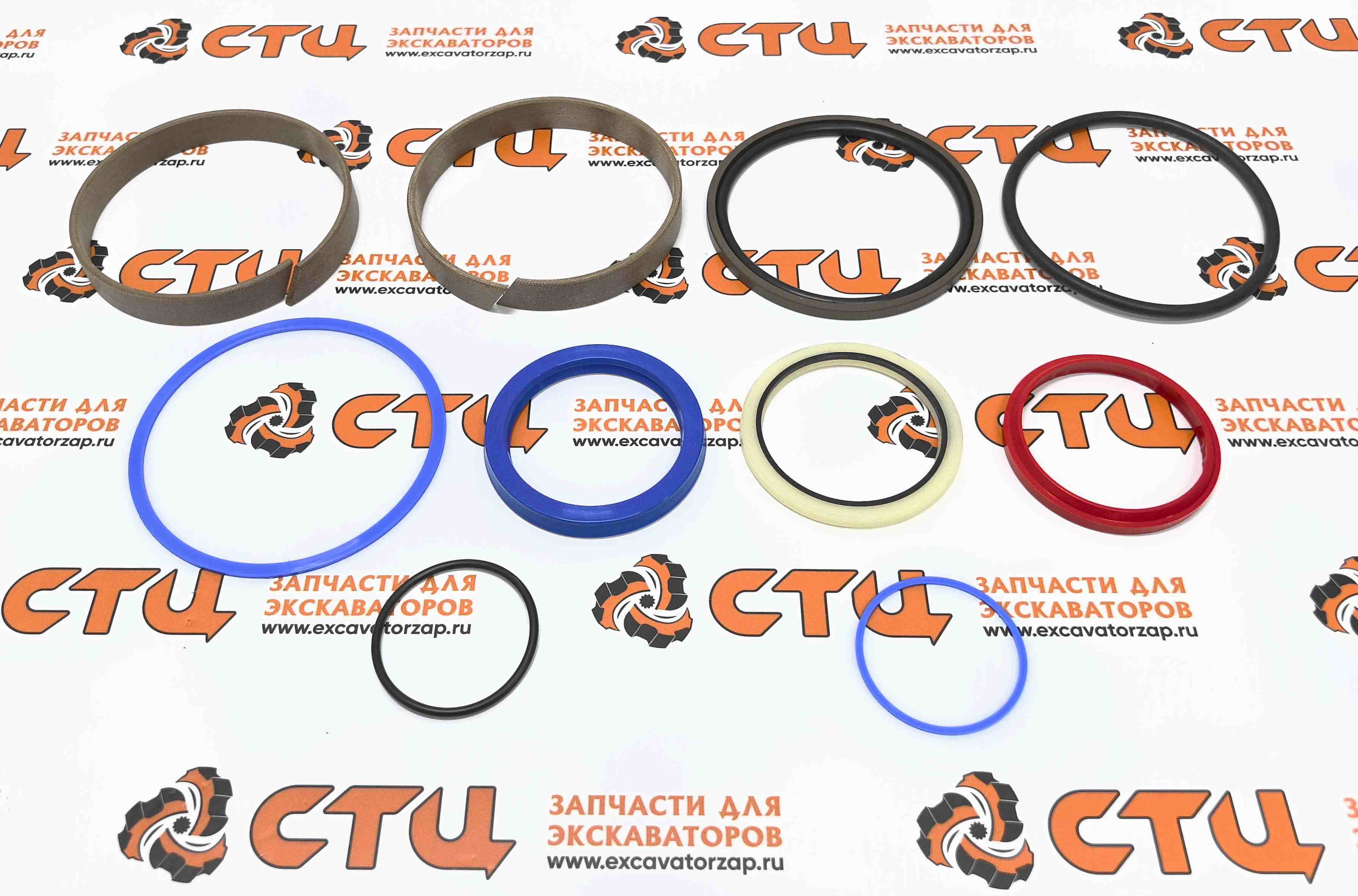 Ремкомплект 6194577M91 гидроцилиндра стрелы экскаватора погрузчика Terex  820, 860