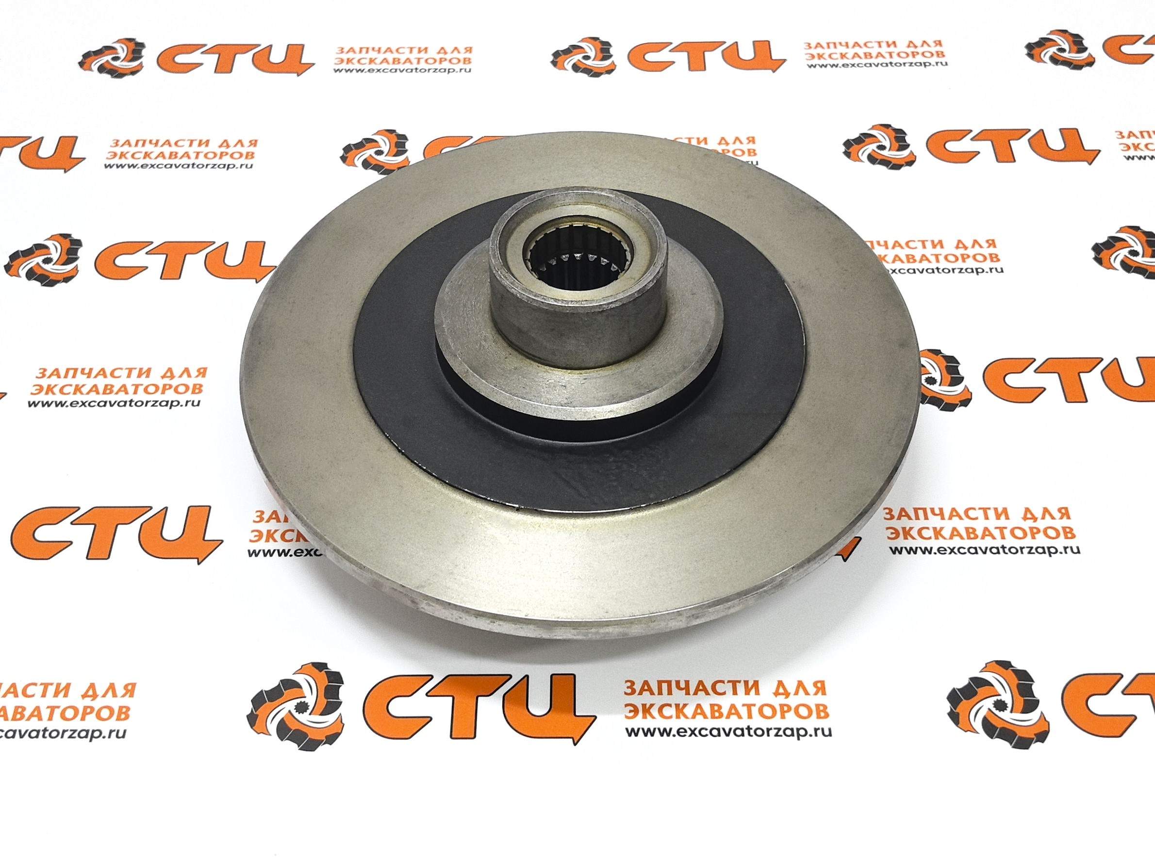 Диск (фланец, хвостовик) VOE11716606 заднего моста экскаватора погрузчика Volvo BL71