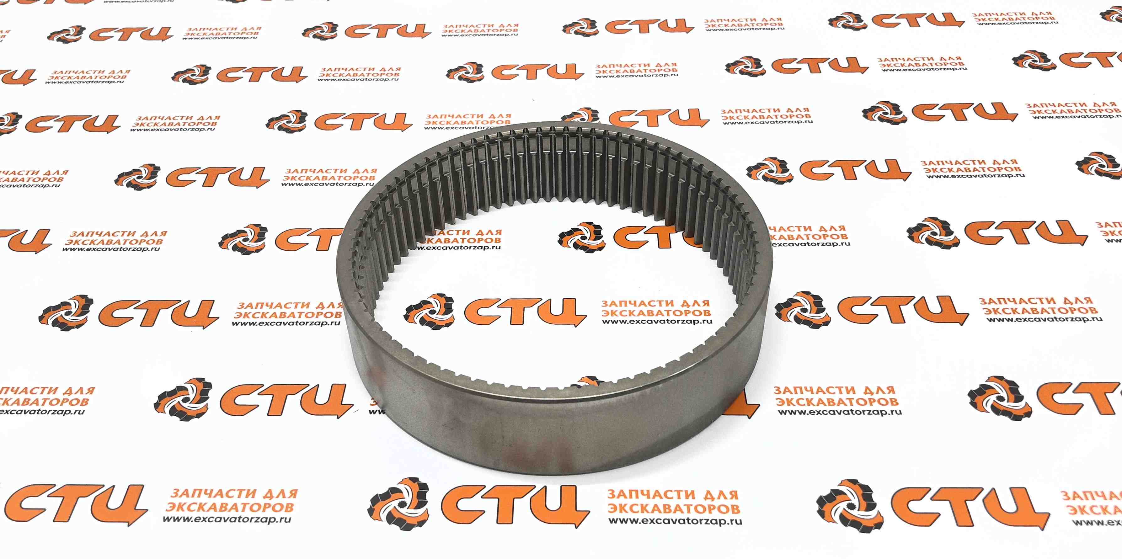 Шестерня корончатая 141865 бортовой передачи моста телескопического погрузчика CAT TH560B, TH580B