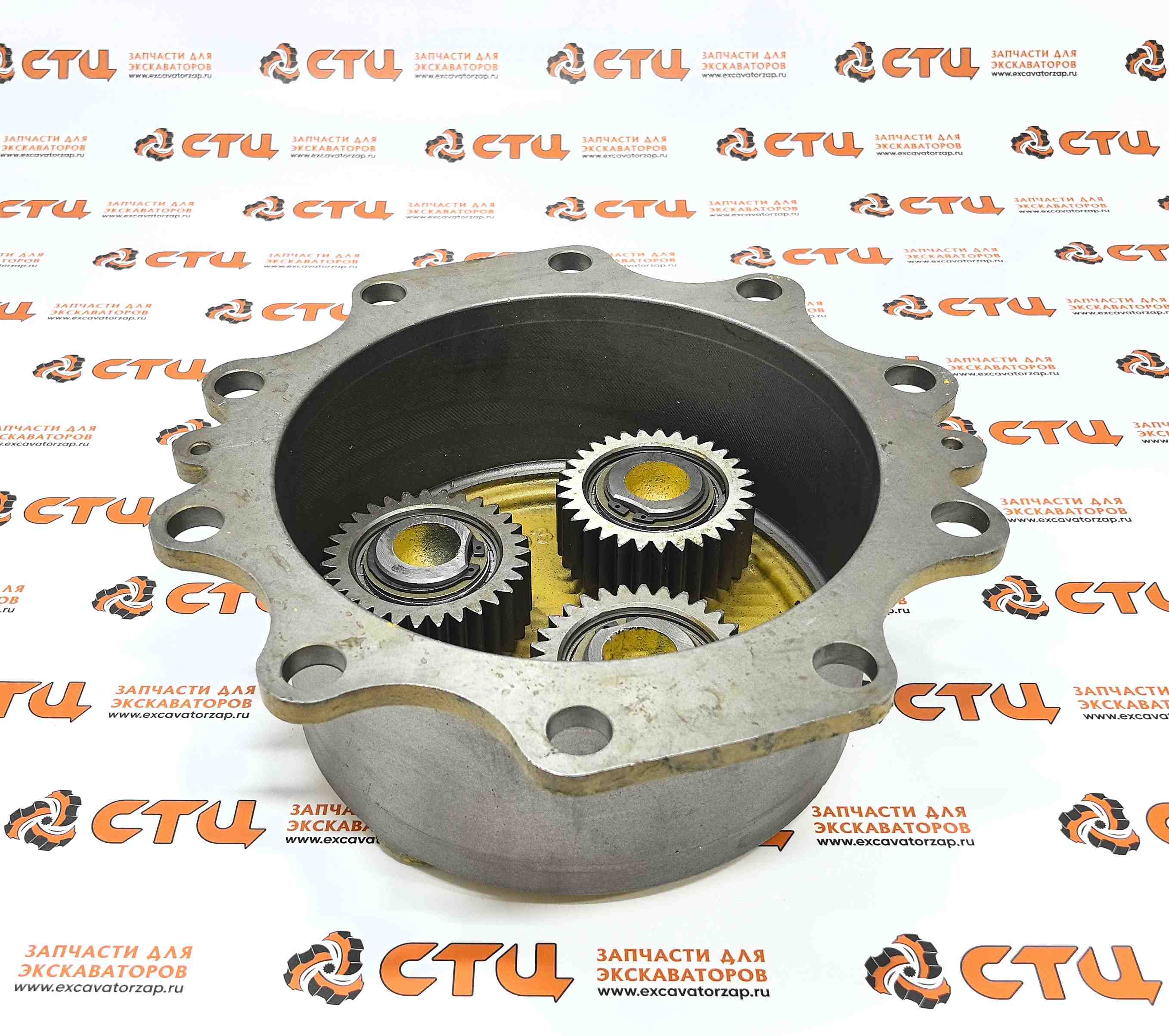 Крышка ступицы 216-1610, 2161610 (бортовая передача) заднего моста экскаватора погрузчика CAT428, CAT 432, CAT434