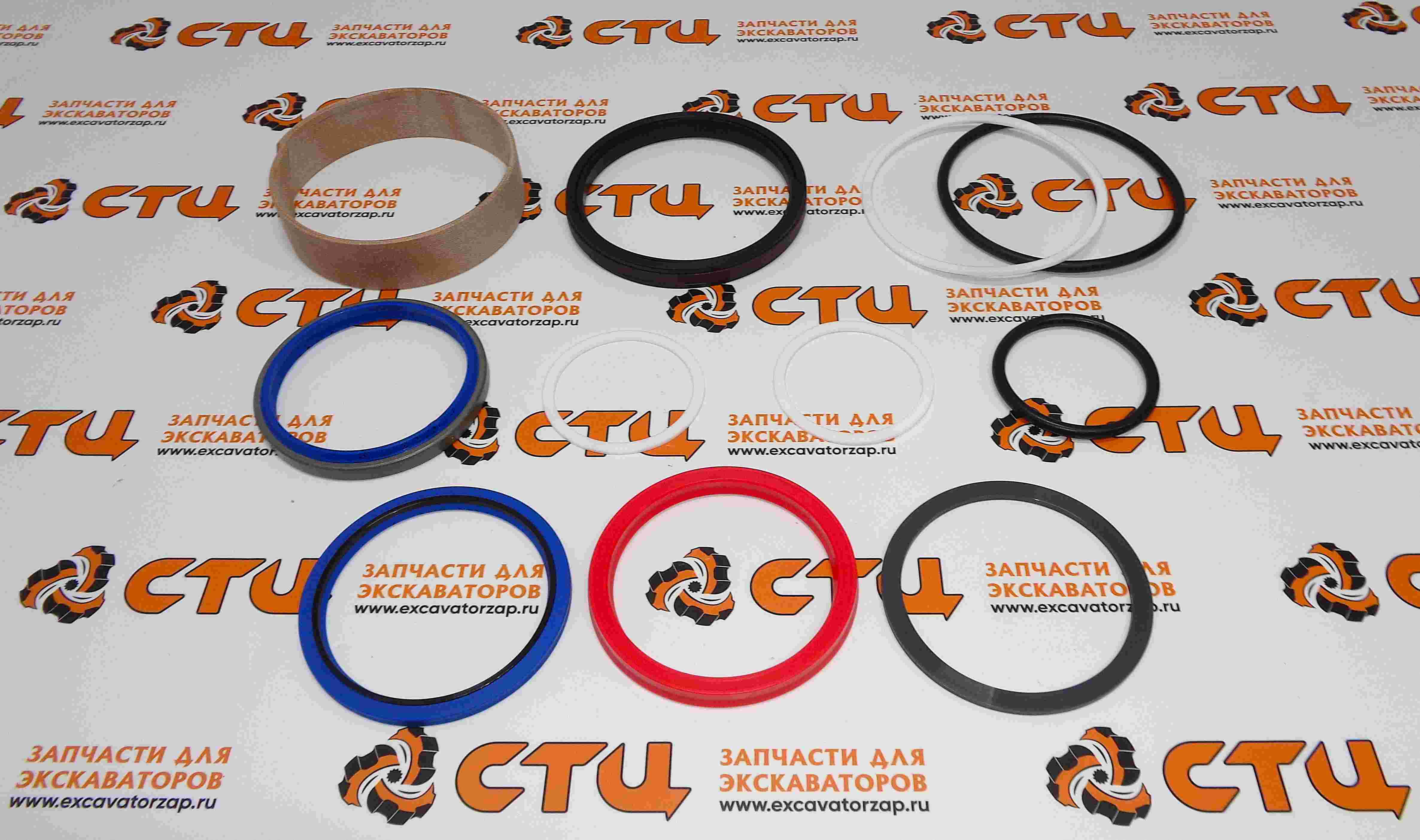 Ремкомплект 31Y1-14360 гидроцилиндра отвала экскаватора HYUNDAI R200W3, R200W7, R200W7A