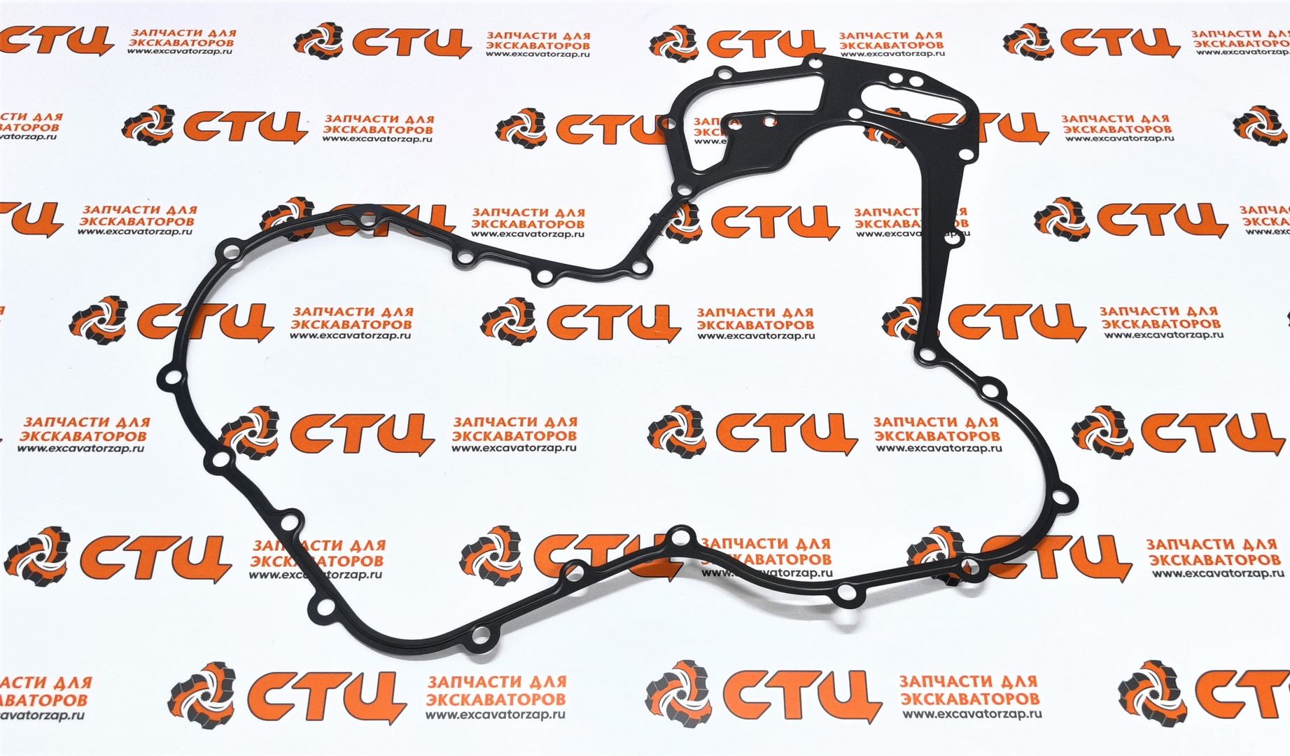 Прокладка 291-6524, 2916524 корпуса шестерен (передней крышки) (аналог) двигателя CAT C4.4