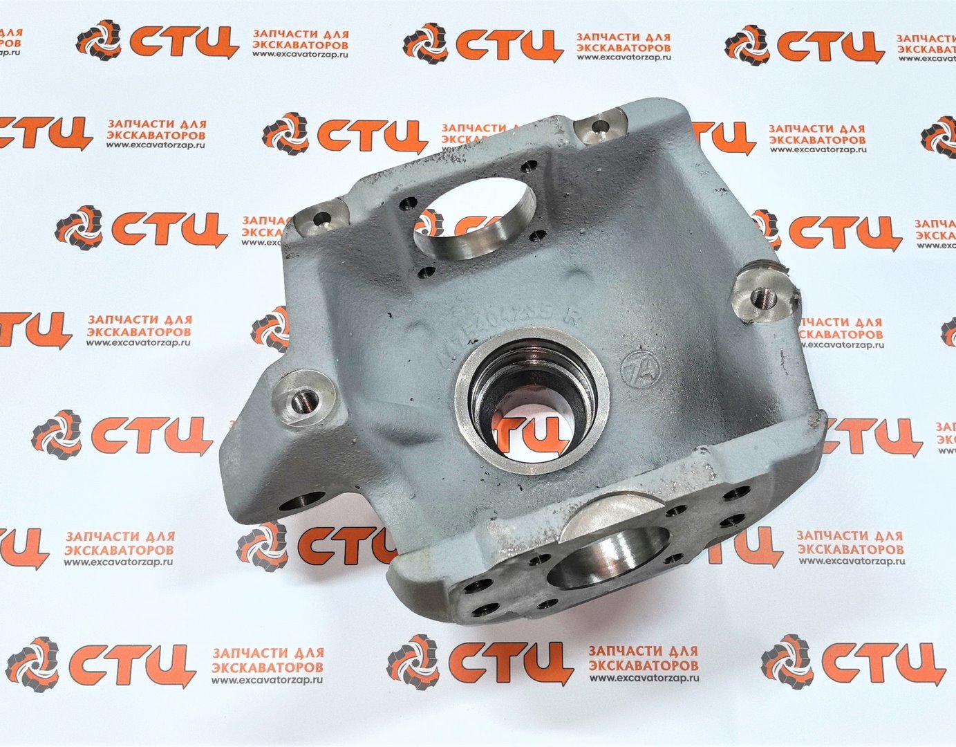 Кулак поворотный ZGAQ-03380 левый переднего моста экскаватора поргузчика Hyundai H940S