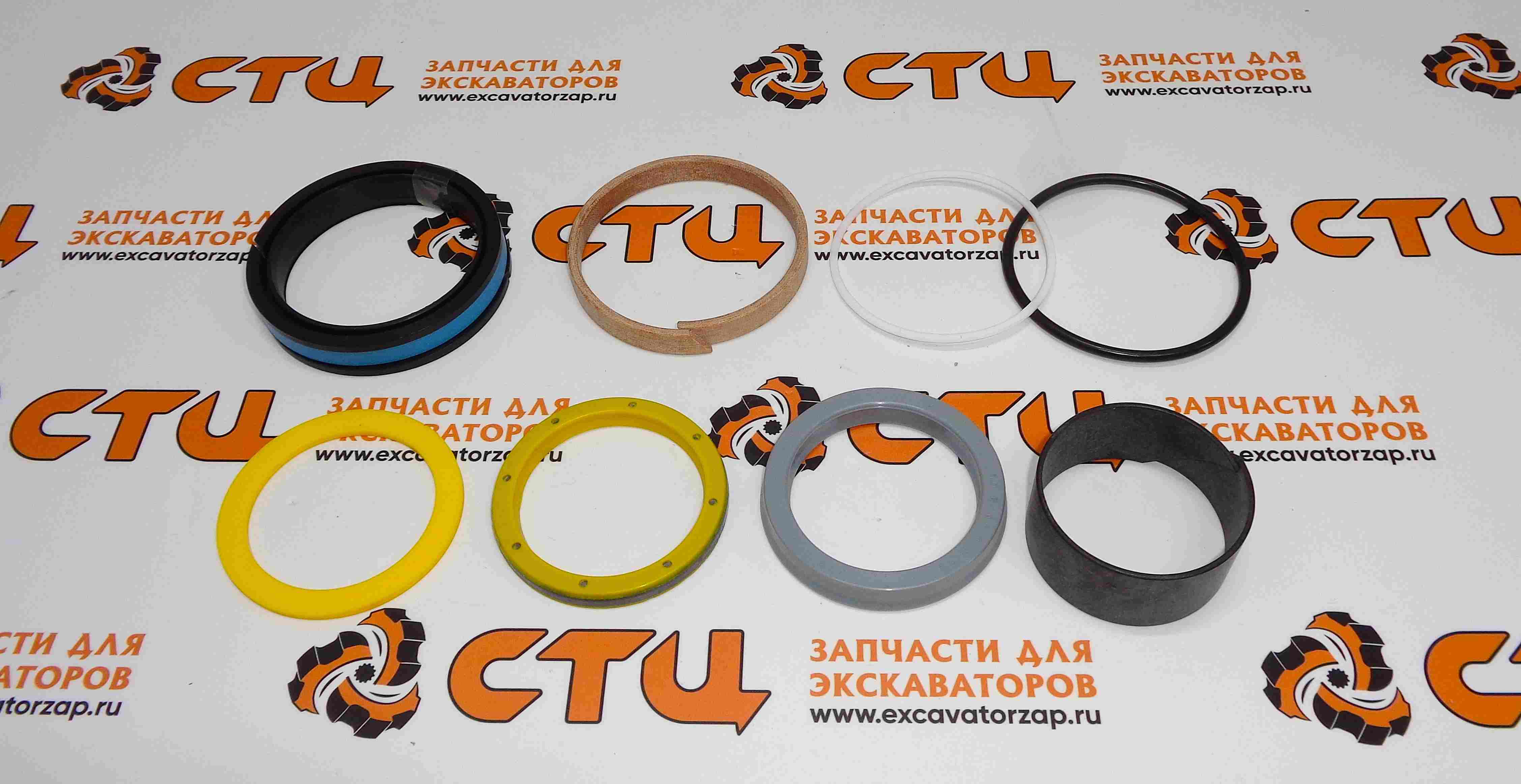 Ремкомплект 84318585 гидроцилиндра аутригера погрузчика New Holland B90, B100, B110, B115